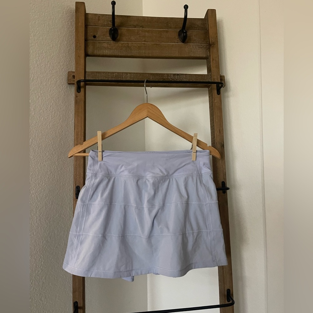 Lululemon Pace Rival Mid-Rise Skirt in Lilac Smoke